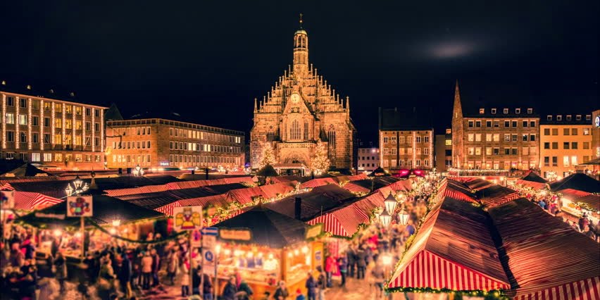 Yılbaşı Avrupa Şehirleri - Nürnberg Almanya
